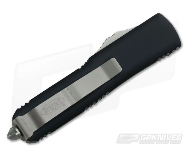 Microtech UTX-85 Stonewash M390 Plain Double Edge OTF Automatic Knife 232-10 - Image 2