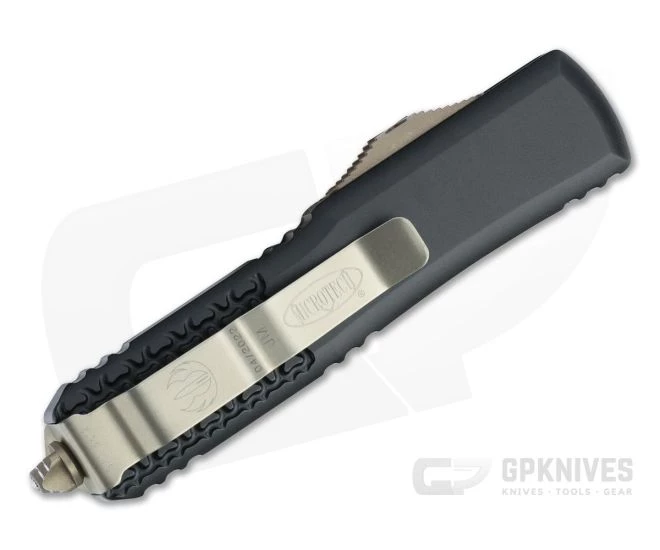 Microtech UTX-85 D/E Jedi Master Green Double Edge OTF Automatic 232-1JM - Image 2