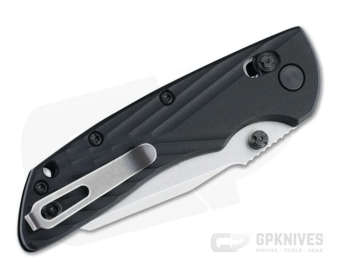 Hogue Deka Wharncliffe Stonewashed Magnacut Black Polymer ABLE Lock Folder 24369 - Image 2