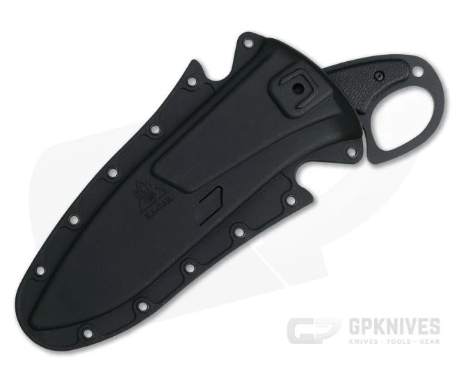 Kabar TDI Pocket Strike Black AUS 8A Tactical EDC Karambit Fixed Blade 2491 - Image 2