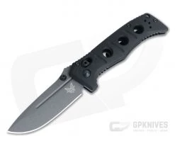 Benchmade 273GY-1 Mini Adamas Gray Cruwear Black G10 AXIS Lock Folder