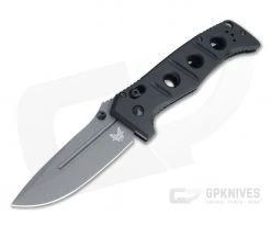 Benchmade 275GY-1 Adamas Gray Cruwear Black G10 AXIS Lock Folder