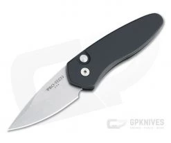 Protech Sprint Stonewashed S35VN Black California Legal Automatic 2905