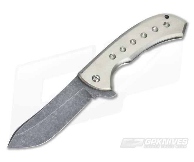 Chuck Gedraitis Bull Shark Proto Flipper Titanium & AEB-L Blade