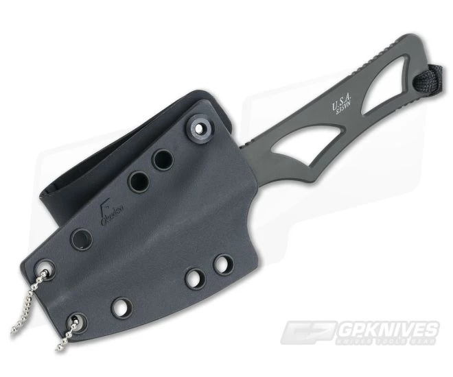 Spartan Enyo Inside Waist Band/Neck Knife Black - Image 2