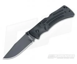 Kabar Mule Folder Black Plain Edge 3050