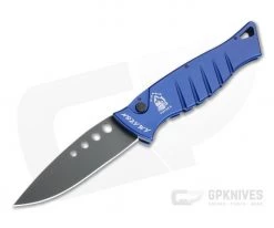 Piranha P3 Amazon Tactical PVD 154CM Blue Button Lock Automatic