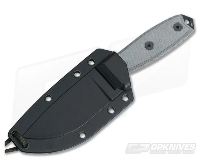 ESEE 3P Black Plain Edge Black Sheath - Image 2