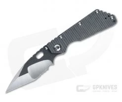 Mick Strider Custom SMF Nightmare Grind Tanto Part Serrated 20CV Flame Anodized Titanium Frame Lock 4450