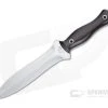 Mike Irie TS-6 Dagger Satin CPM-154 Maroon Linen Micarta Fixed Blade 4520