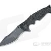 Brian Tighe Custom Small Tighe Breaker DLC RWL34 Harpoon Recurve Integral Carbon Fiber Flipper 4558