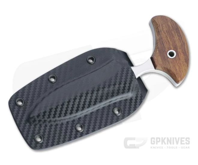 Mike Irie Custom Version 2 Push Dagger CPM-154 Desert Ironwood Fixed Blade 4606 - Image 2