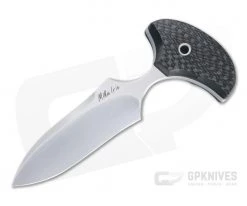 Mike Irie Custom Version 3 Push Dagger CPM-154 Carbon Fiber Fixed Blade 4608