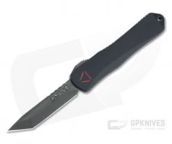 Heretic Knives Predator Manticore-E Tanto Set Battleworn DLC Red Camo Carbon Fiber OTF Automatic 4676