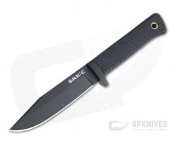 Cold Steel SRK Compact Survival Rescue Knife Black SK5 Fixed Blade 49LCKD
