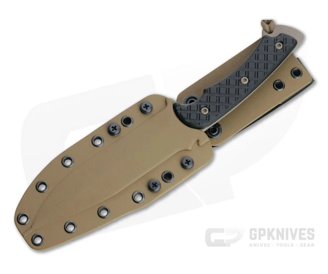 Spartan Blades Horkos FDE S45VN Black Micarta Fixed Blade - Image 2
