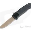 Benchmade Shootout Flat Earth PVD Cruwear Black CF-Elite OTF Automatic Knife 5370FE