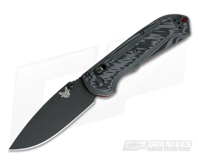 Benchmade 560BK-1 Freek Layered G10 AXIS Lock Black Plain CPM-M4