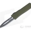 Axial Shift Double Edge Blackwashed S35VN OD Green OTF Automatic