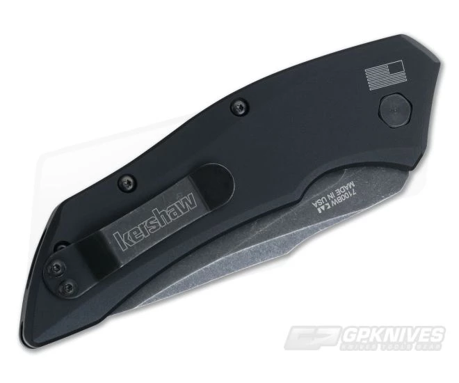 Kershaw Launch 1 BlackWash Automatic Knife 7100BW - Image 2