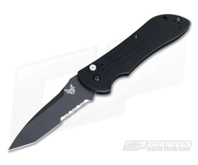 Benchmade 9101SBK Auto Stryker Black Serrated Edge