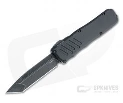Guardian Tactical Recon-035 Dark Stonewashed Elmax Tanto Black OTF Automatic 93621