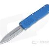 Guardian Tactical Recon-035 Stonewashed Elmax Double Edge Blue OTF Automatic 94531