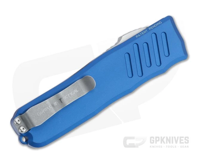 Guardian Tactical Recon-035 Stonewashed Elmax Double Edge Blue OTF Automatic 94531 - Image 2