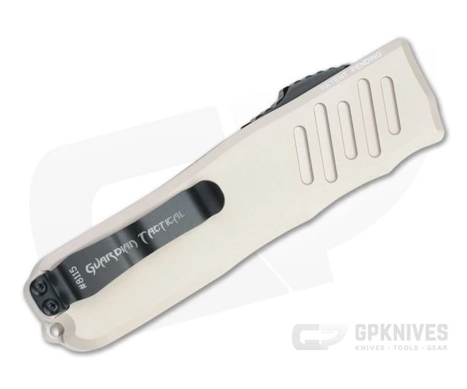 Guardian Tactical Recon-035 Desert Tan Two-Tone Elmax Single Edge OTF Automatic 97211 - Image 2