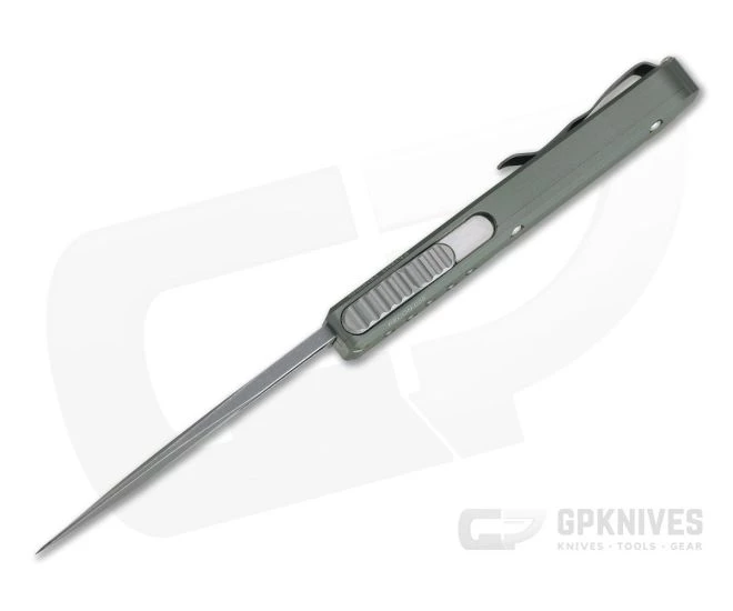 Guardian Tactical Recon-035 OD Green Stonewashed Elmax Serrated Single Edge D/A OTF Automatic 98512 - Image 3