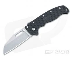 Demko Knives AD20.5 Sharksfoot Plain Edge Black FRN Shark Lock Folder