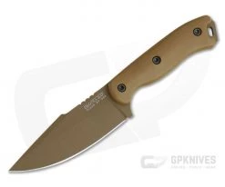 Kabar Becker BK18 Harpoon Tan 1095 Tactical Fixed Blade Knife