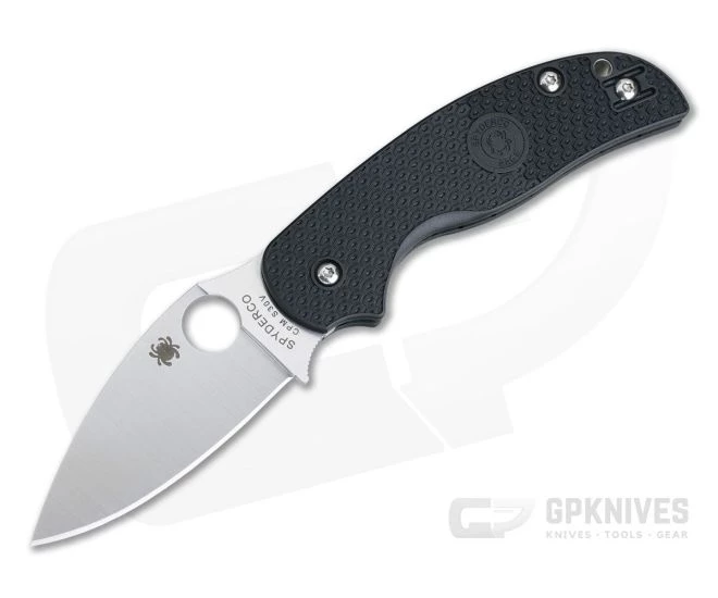 Spyderco Sage 5 Lightweight Compression Lock Black FRN S30V C123PBK