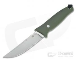 CIVIVI Tamashii Terzuola Satin D2 Green G10 Fixed Blade C19046-2