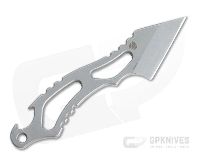 CIVIVI Kiri-EDC C2001A Gray Stonewash Stainless Steel Kiridashi Fixed Blade - Image 3