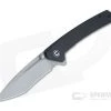 CIVIVI Keen Nadder Gray Stonewashed N690 Coarse Black G10 Liner Lock Flipper C2021A