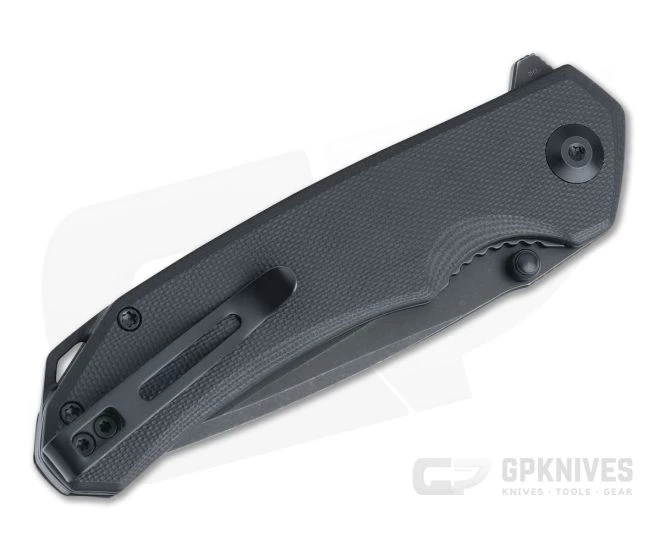 CIVIVI Brazen Tanto Black G10 Black Stonewashed D2 Liner Lock Flipper C2023C - Image 2