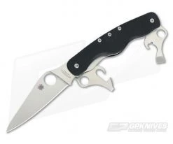 Spyderco Clipitool Standard 3 Blade G10 Liner Lock Folder C208GP