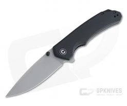 CIVIVI Brazen Drop Point Black G10 Stonewashed 14c28n Liner Lock Flipper C2102C