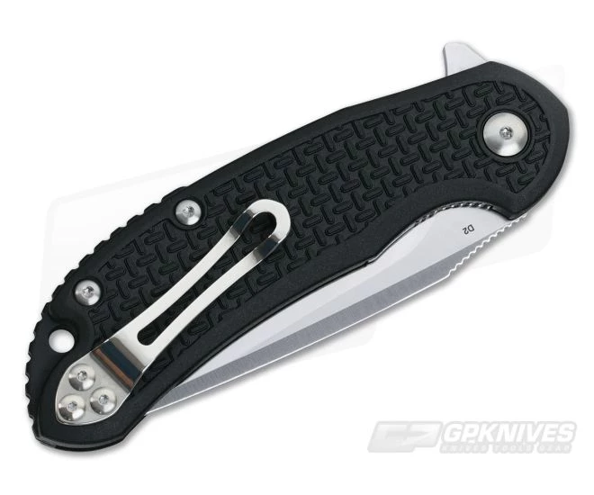 Steel Will Cutjack D2 Flipper Black FRN Liner Lock C22-1BK - Image 2