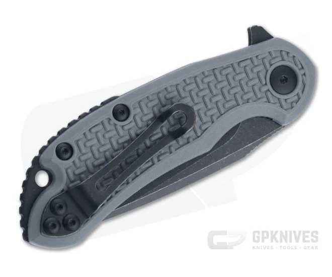 Steel Will Cutjack Mini Black Stonewashed D2 Gray FRN Liner Lock Flipper C22M-1GB - Image 2