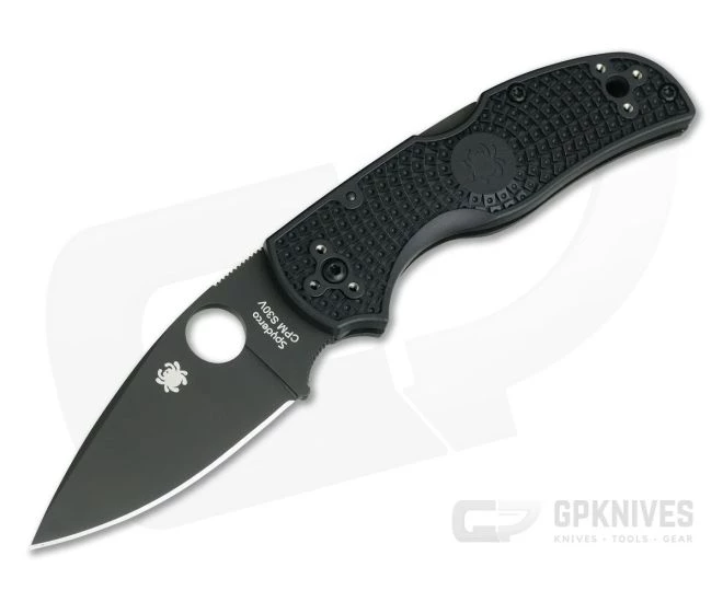 Spyderco Native 5 Lightweight Plain Edge Black Blade C41PBBK5