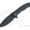 CIVIVI Praxis Black Stonewashed 9Cr18MoV Coarse Black Micarta Flipper C803G