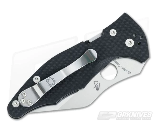 Spyderco Yojimbo 2 Plain Black G-10 C85GP2 - Image 2