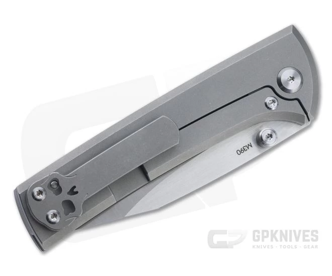 Chaves Ultramar Scapegoat Street Satin M390 Titanium Folding Knife - Image 2