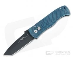 Protech Emerson CQC-7 DLC Tanto Tidal Wave Crosscut G-carta Top Automatic Knife CQC7-M-02