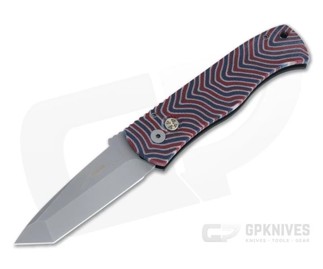 Protech Emerson CQC-7 Gray Tanto Americana Ridgeback G-carta Top Automatic Knife CQC7-M-06