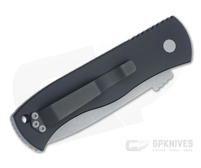 Protech Emerson CQC-7 Gray Tanto Americana Ridgeback G-carta Top Automatic Knife CQC7-M-06 - Image 2
