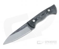 Condor Tool & Knife Bush Slicer Sidekick Black Canvas Micarta Fixed Blade Knife 3956-4.25HC