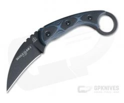 TOPS Knives Devil's Claw 2 Blue & Black G10 Fixed Blade Karambit